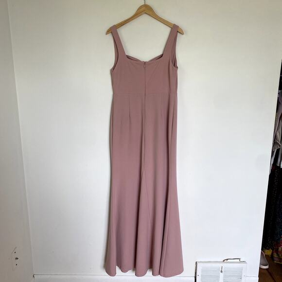 Lulus Sweetest Thing Maxi Dress in Dusty Mauve Size XL - Picture 4 of 10